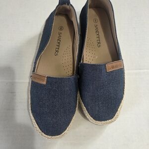 Sandpipers Womens Size 6 Tess Canvas Casual Flats MINT CONDITION